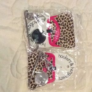 Set of 2 Beehive Handbag hookers or hangovers